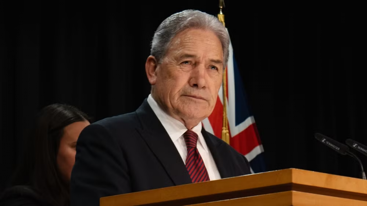 Bộ trưởng Ngoại giao New Zealand Winston Peters. (Ảnh: TTXVN)