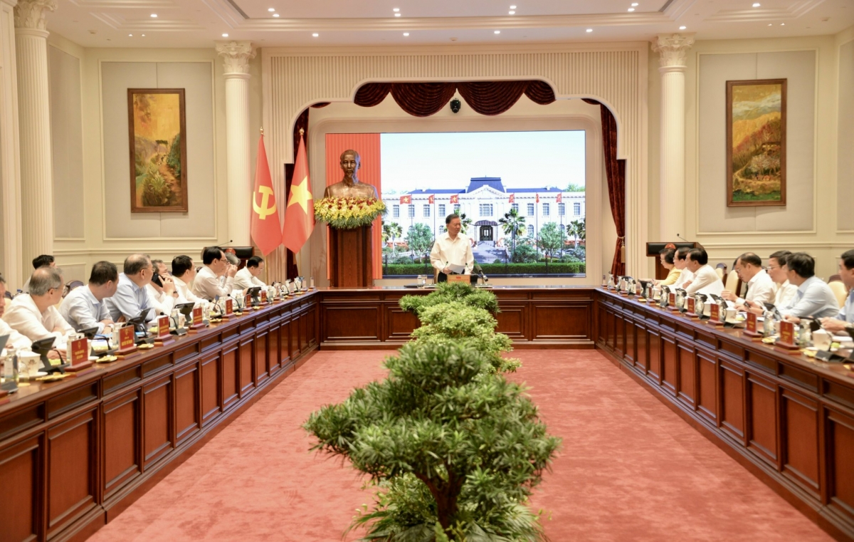 Toàn cảnh buổi làm việc