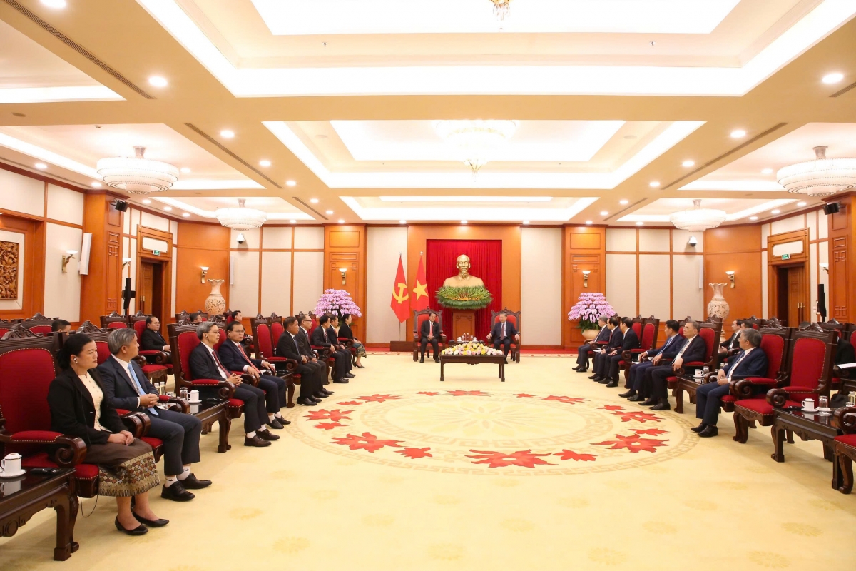 Toàn cảnh buổi tiếp