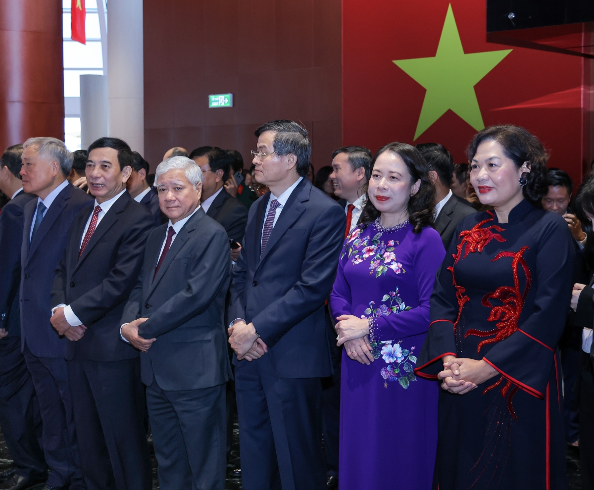 Các đại biểu dự lễ kỷ niệm