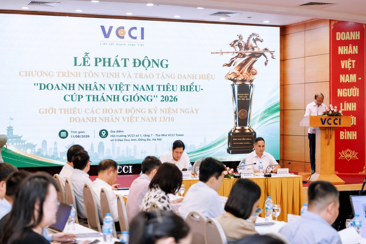 Lễ phát động được VCCI tổ chức.