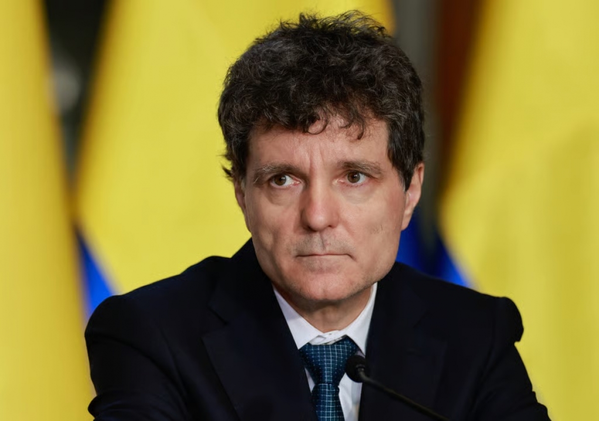 Tổng thống Romania Nicusor Dan. (Ảnh: AFP)