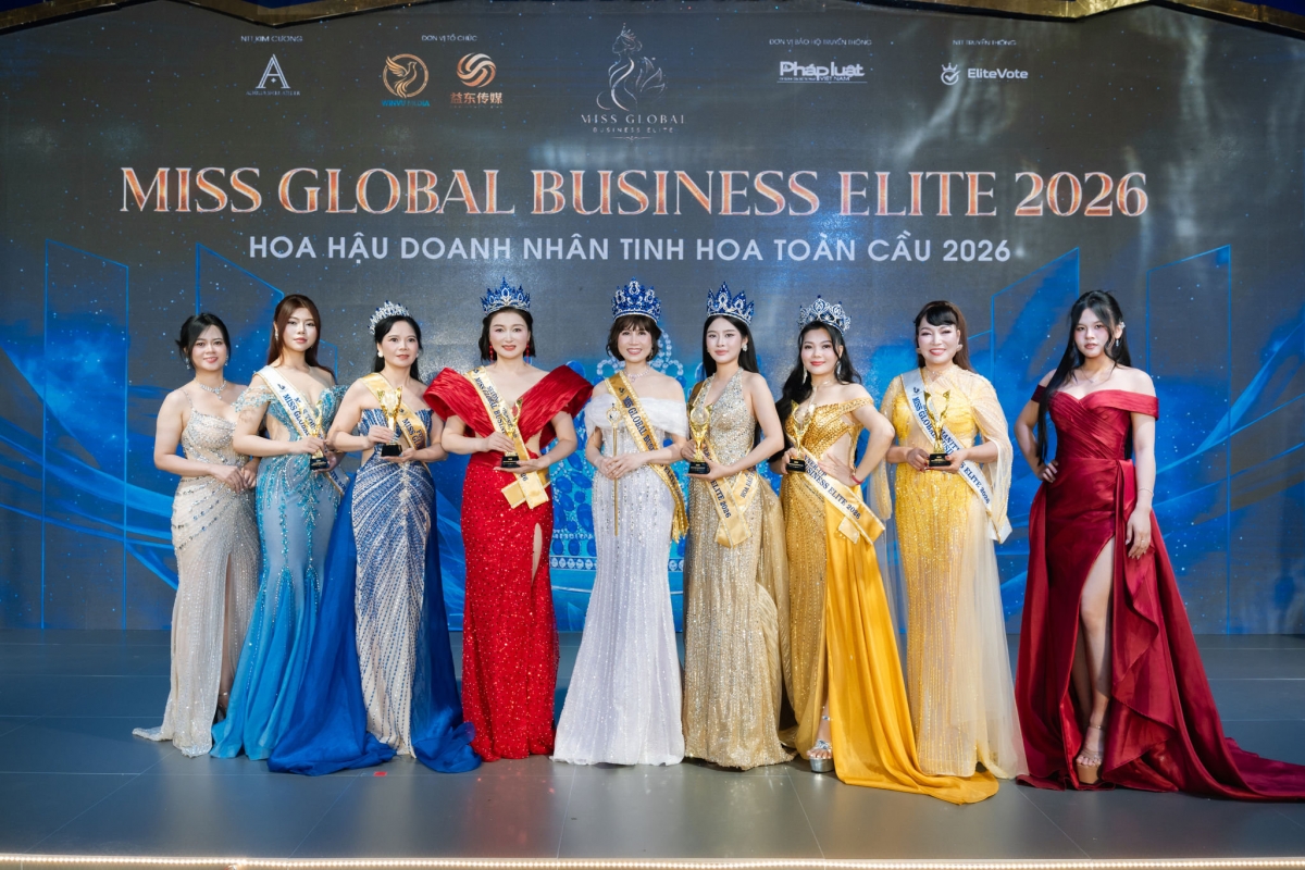 Ban tổ chức đồng thời trao thêm 8 giải thưởng phụ cho các thí sinh đến từ nhiều quốc gia.