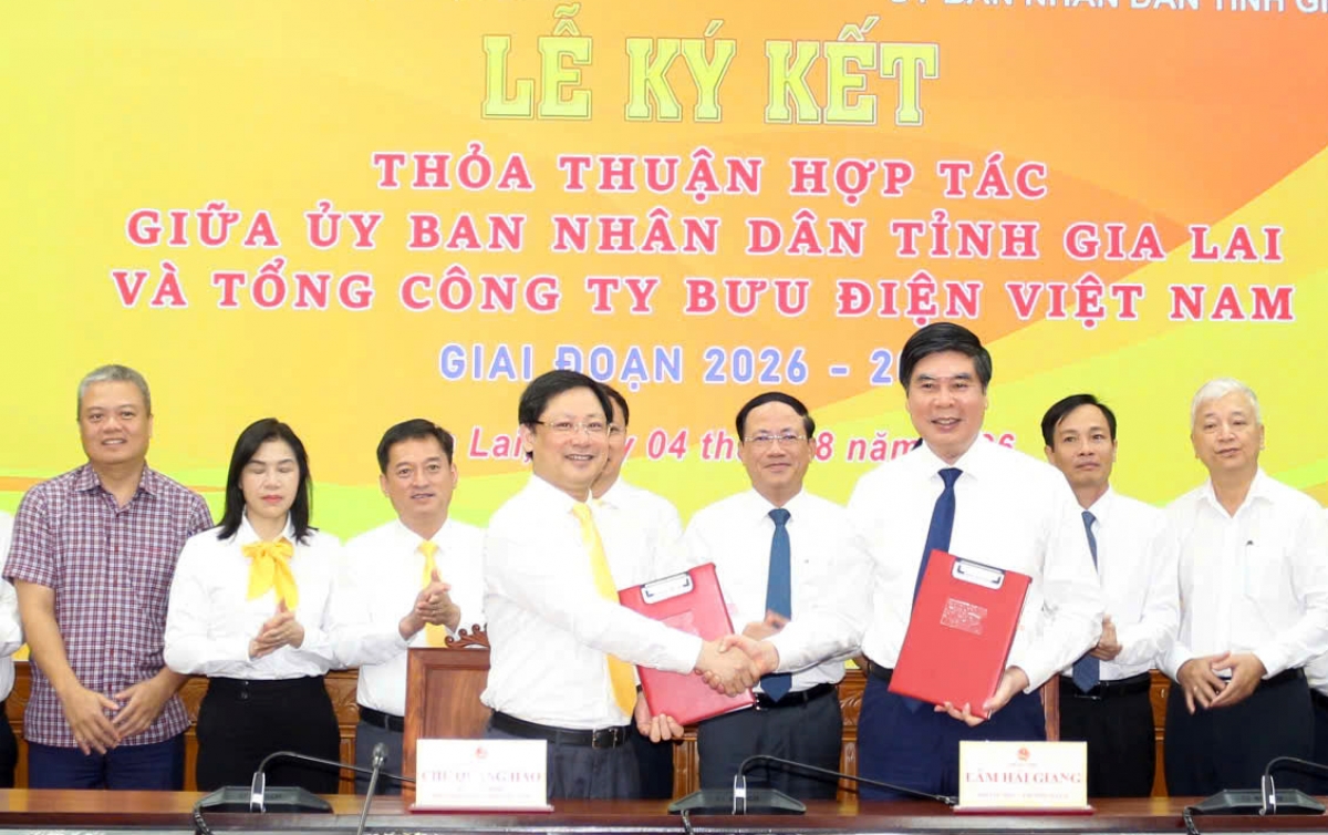 Gia Lai và Vietnam Post ký kết hợp xây dựng hạ tầng số, phát triển kinh tế số và nâng cao chất lượng phục vụ người dân