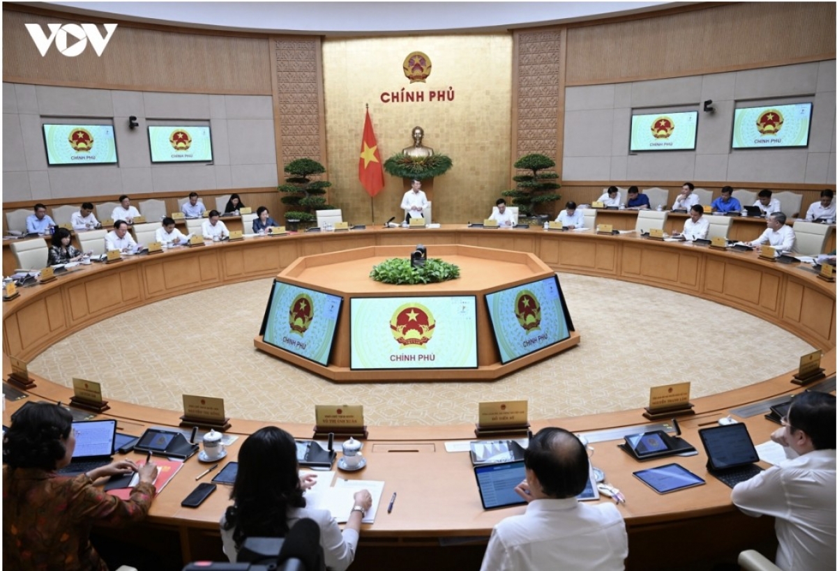 Chính phủ tổ chức phiên họp thường kỳ tháng 7