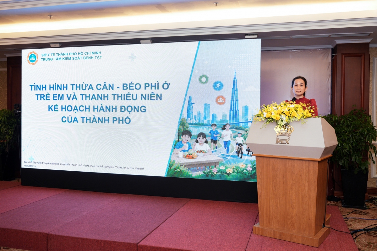 Đại diện Trung tâm Kiểm soát bệnh tật, Sở Y tế TP. Hồ Chí Minh