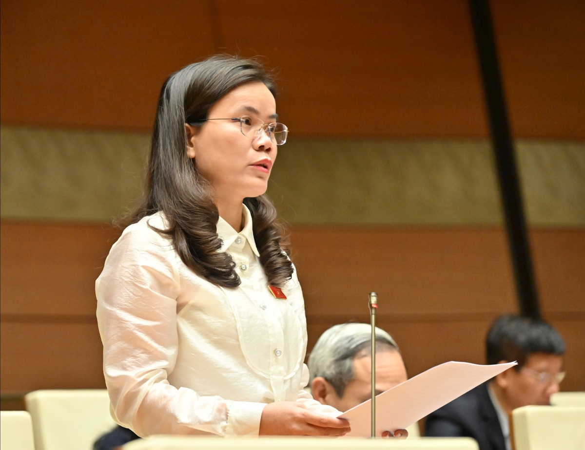 Đại biểu Vũ Hồng Luyến (Đoàn ĐBQH tỉnh Hưng Yên) nhất trí cao trước đề xuất của Chính phủ- Ảnh Báo Đại biểu nhân dân