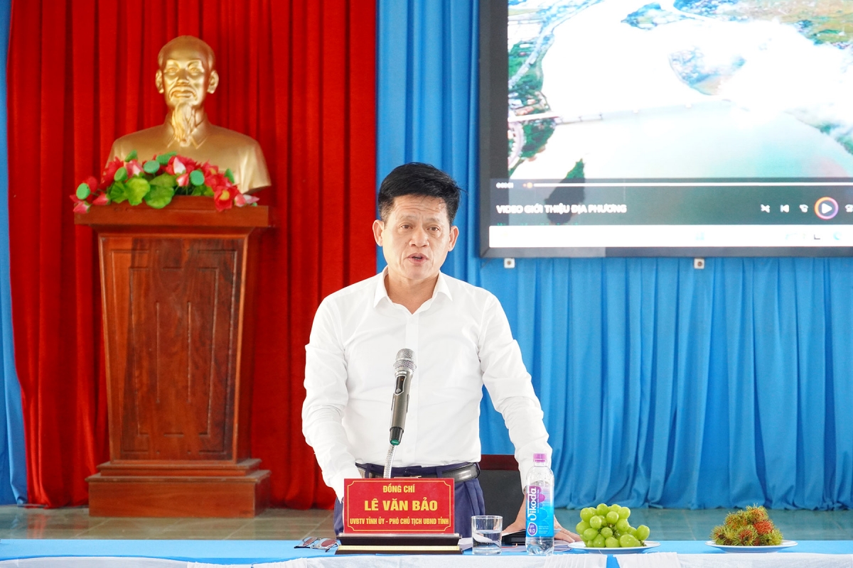 Ông Lê Văn Bảo - Phó chủ tịch Ủy ban Nhân dân tỉnh Quảng Trị
