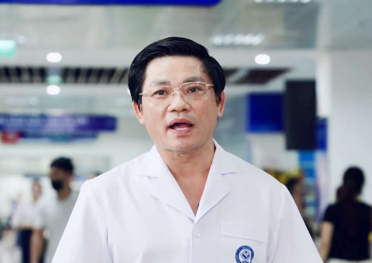 GS.TS Nguyễn Duy Ánh thông tin về công tác vận hành cơ sở 2 Bệnh viện Phụ sản Trung ương