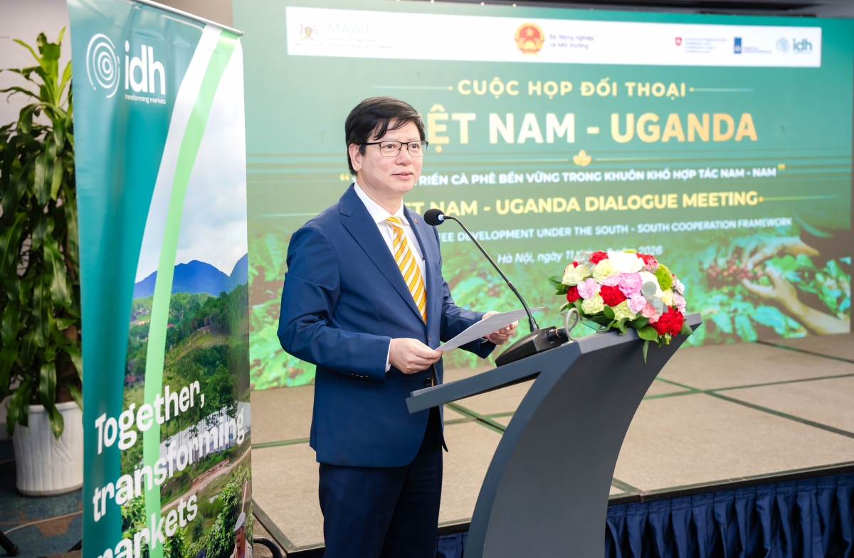 Ông Phạm Ngọc Mậu, hợp tác Nam - Nam là cơ hội để Việt Nam - Uganda phát triển bền vững ngành cà phê