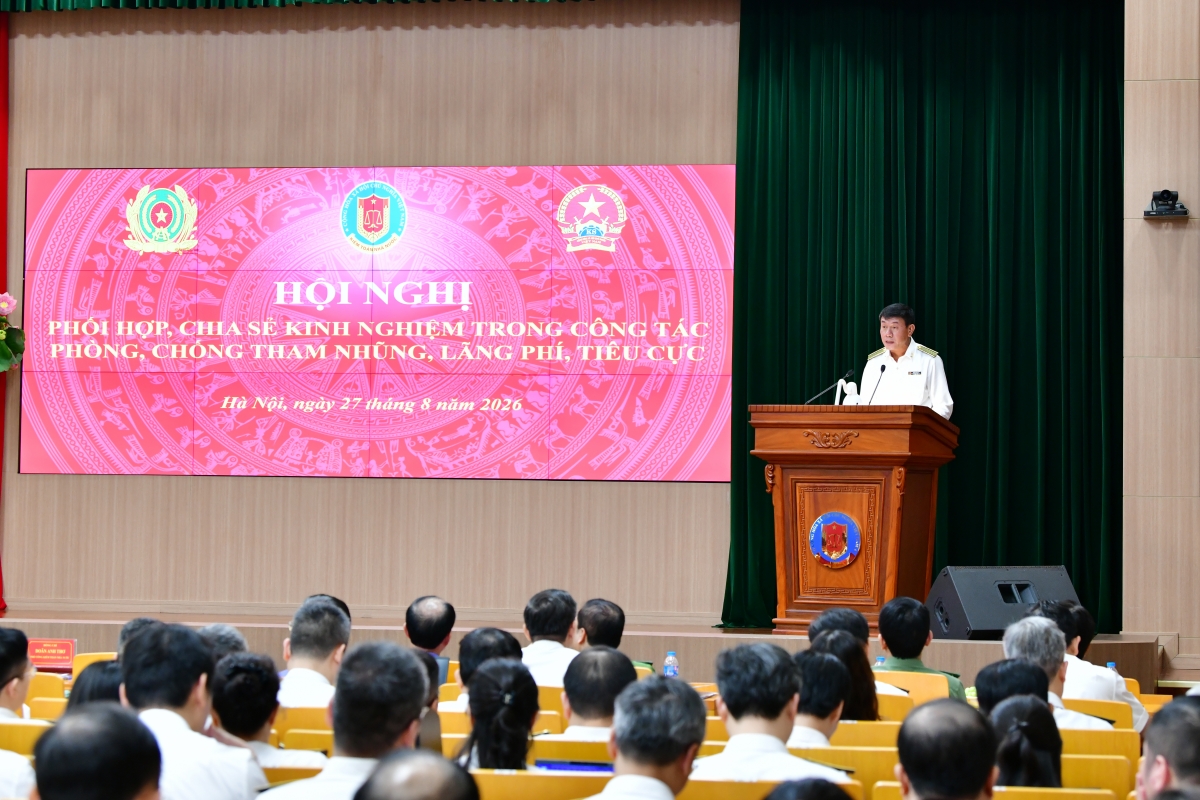 Toàn cảnh Hội nghị phối hợp, chia sẻ kinh nghiệm trong công tác phòng, chống tham nhũng, lãng phí, tiêu cực
