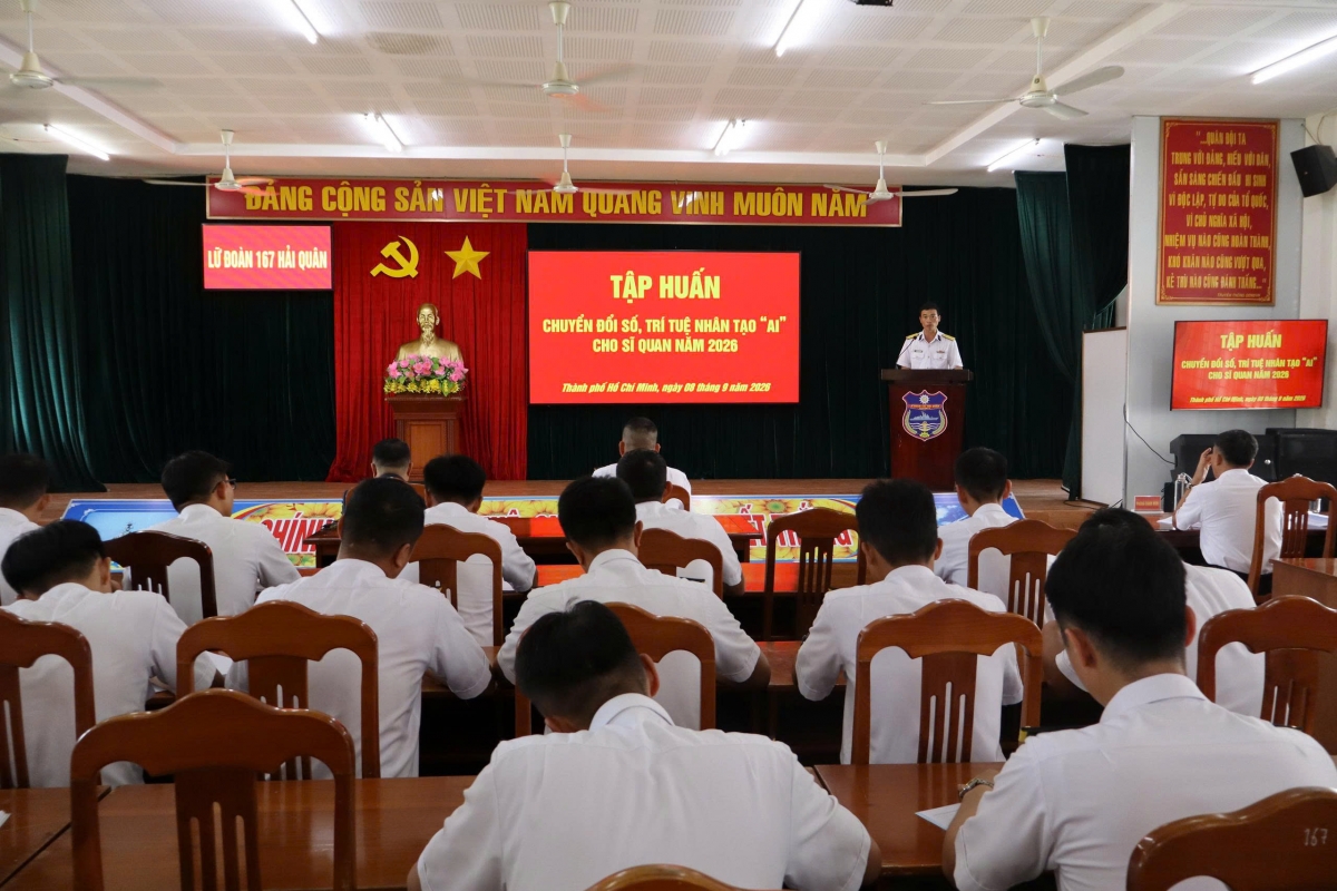 Quang cảnh lớp tập huấn