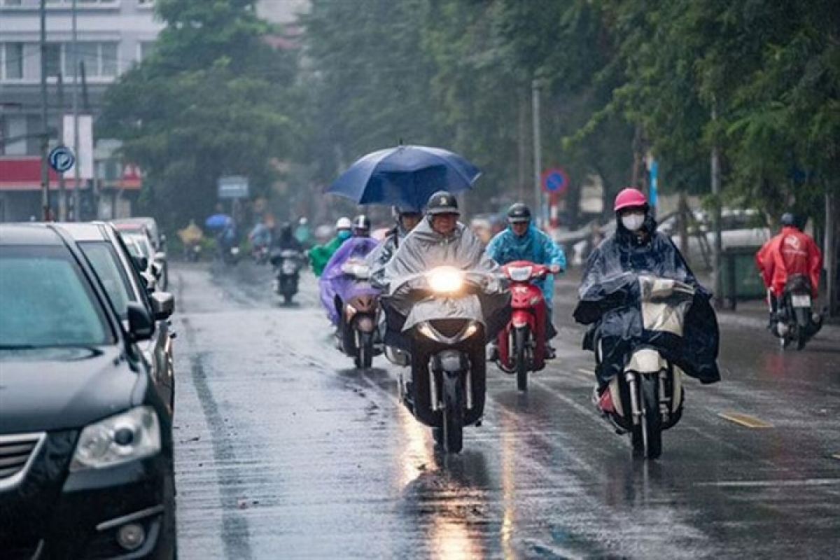 Miền Bắc sắp đón liên tiếp 2 đợt mưa lớn.