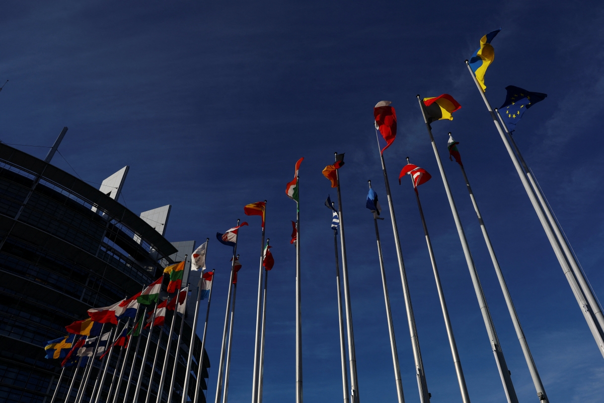 Tòa nhà Nghị viện châu Âu ở Strasbourg, Pháp. Ảnh Reuters