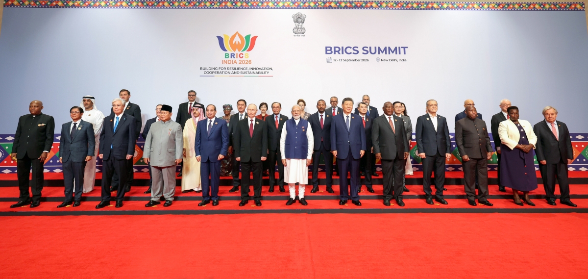 Lãnh đạo các quốc gia và tổ chức dự thượng đỉnh BRICS 2026. Nguồn BRICS