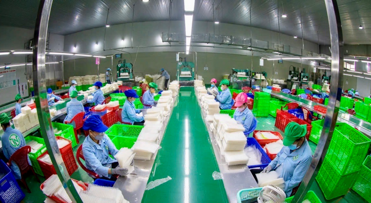 Sản phẩm bánh tráng Tân Nhiên đủ tiêu chuẩn xuất khẩu sang các thị trường khó tính