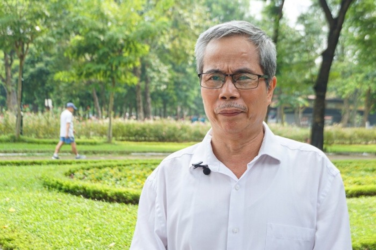 Kiến trúc sư Trần Huy Ánh, Ủy viên Thường vụ Hội Kiến trúc sư Hà Nội.