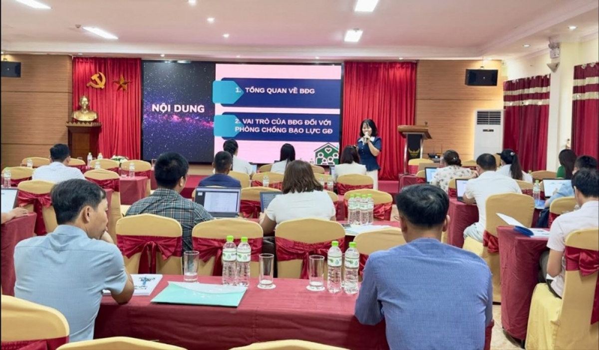  Lớp bồi dưỡng kiến thức, kỹ năng về phòng, chống bạo lực gia đình năm 2026, diễn ra từ ngày 7 – 11/9.