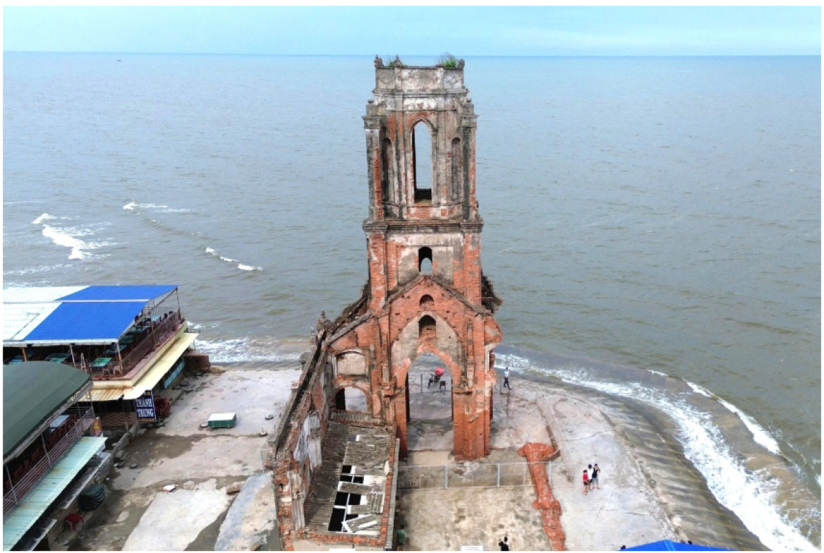Hiện trạng nhà thờ biển Hải Lý 