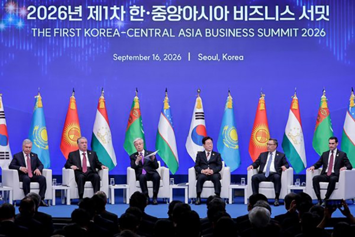 Hội nghị thượng đỉnh Hàn Quốc - Trung Á thông qua “Tuyên bố Seoul”. Ảnh: Yonhap