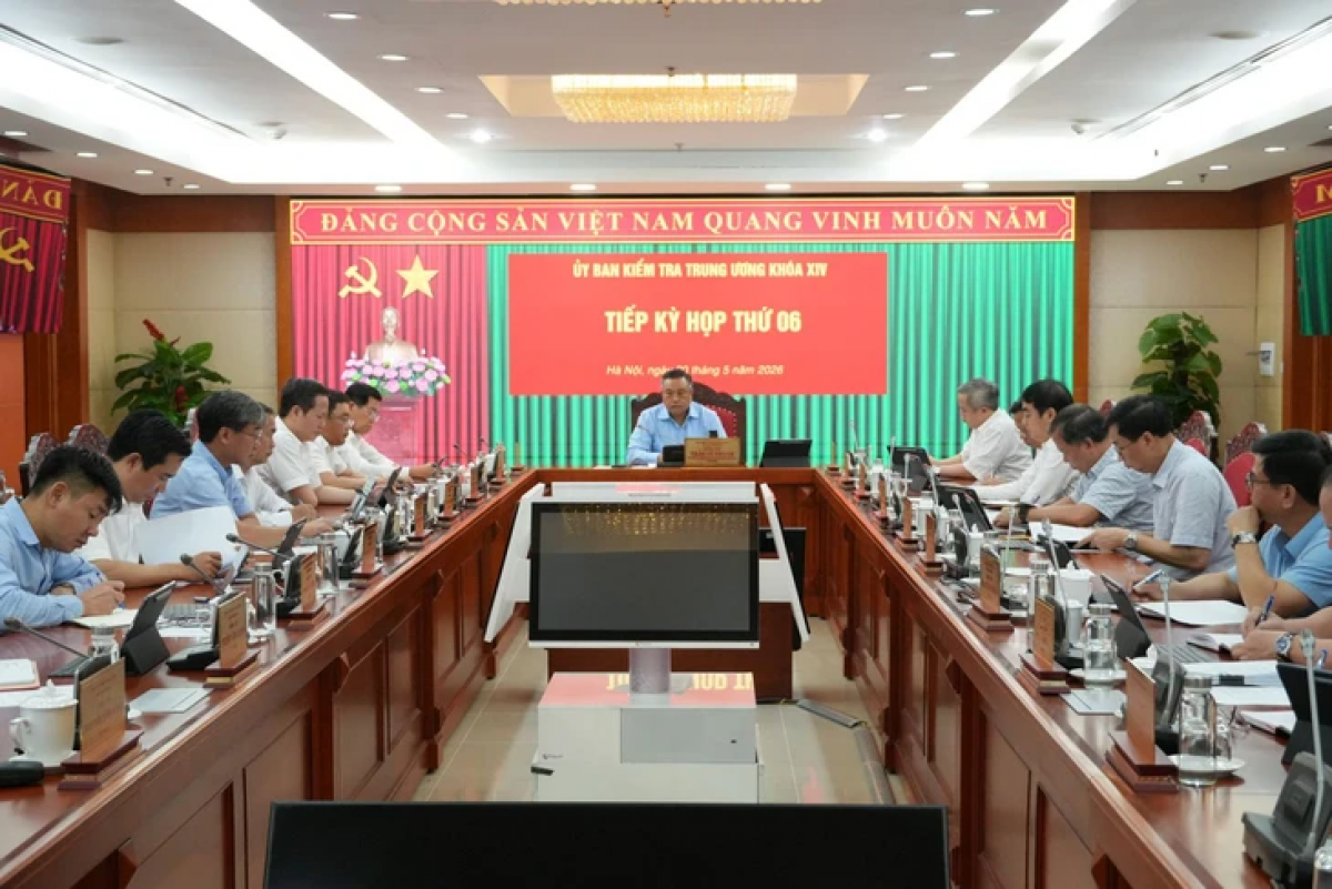 Một phiên họp của Ủy ban Kiểm tra Trung ương - Ảnh: UBKT Trung ương