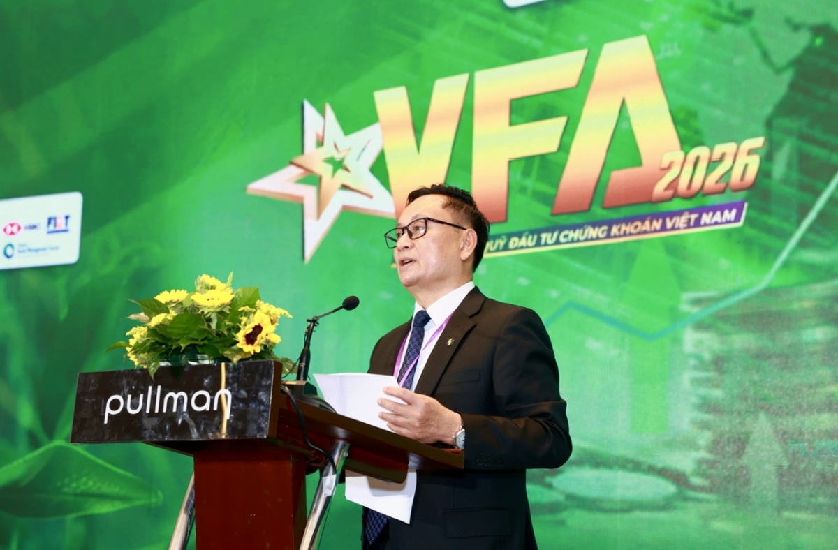 Trường ban tổ chức VFA phát biểu khai mạc sự kiện (ảnh VFA)
