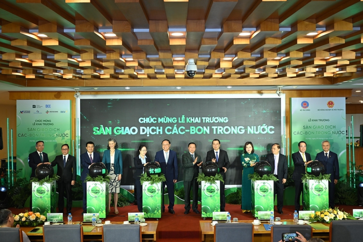 Sàn giao dịch các-bon trong nước chính thức đi vào hoạt động từ ngày 29/06/2026