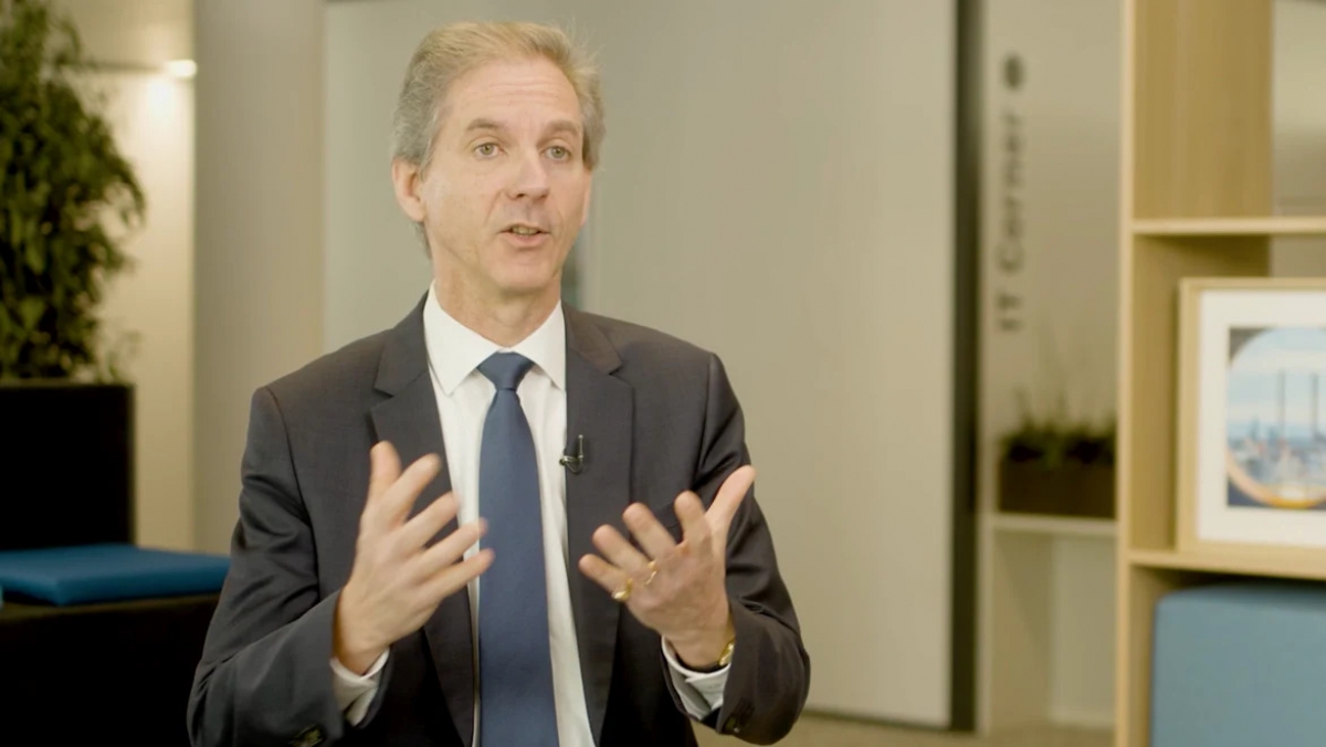 Ông Benoît Clocheret, Chủ tịch Hội đồng Doanh nghiệp Pháp – Việt Nam của MEDEF International kiêm Chủ tịch điều hành Tập đoàn Artelia, bày tỏ sự tin tưởng sâu sắc vào triển vọng kinh tế Việt Nam và ý nghĩa của chuyến thăm - (Ảnh: Autodesk)