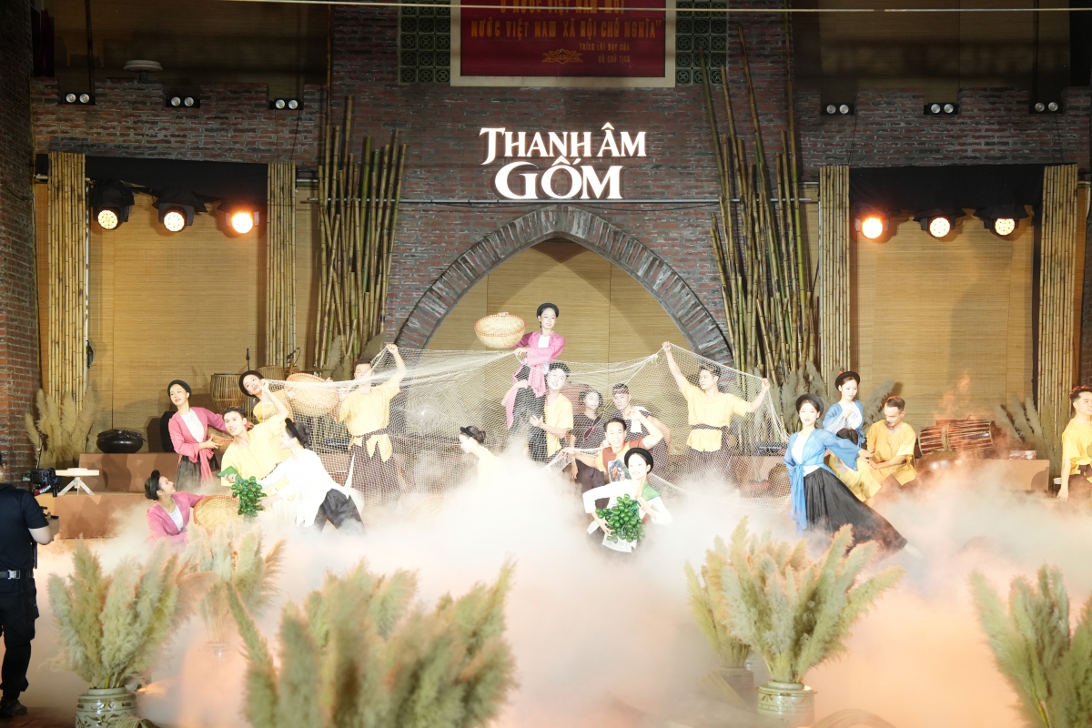 Chương trình nghệ thuật “Thanh âm Gốm” lần đầu tiên được tổ chức tại Bát Tràng.
