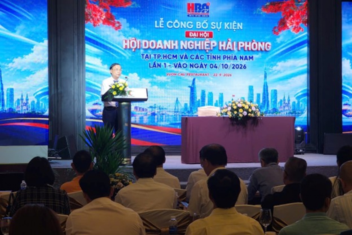 Ông Nguyễn Mạnh Hà – Chủ tịch lâm thời Hội Doanh nghiệp Hải Phòng tại TP.HCM và các tỉnh phía Nam
