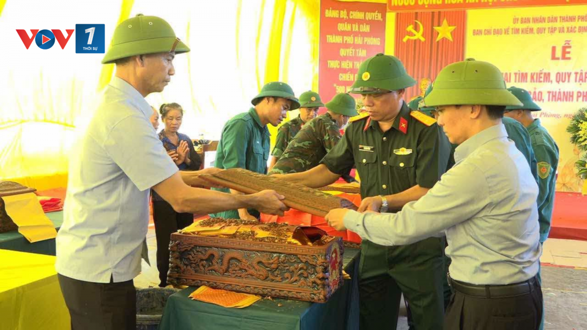 Tính hết ngày 29/9, lực lượng chức năng đã tìm thấy 22 hài cốt liệt sĩ và đồng bào tử nạn tại khu vực Mả Chìa (xã Vĩnh Bảo, Hải Phòng).