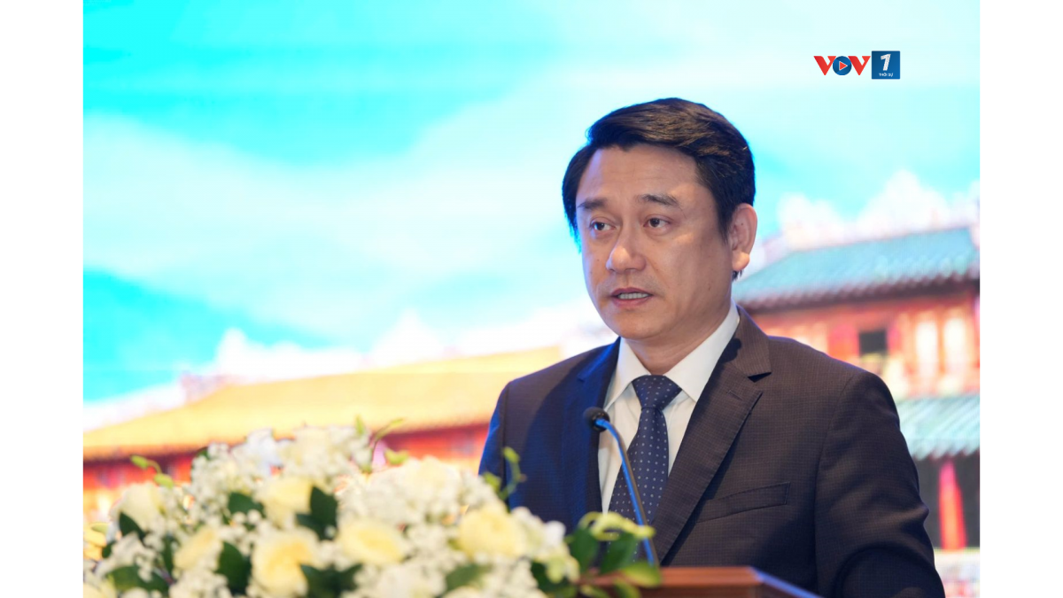 Thứ trưởng Bộ Ngoại giao Lê Anh Tuấn phát biểu tại Hội nghị