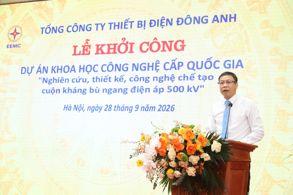 Thứ trưởng Bộ KHCN Lê Xuân Định phát biểu tại sự kiện