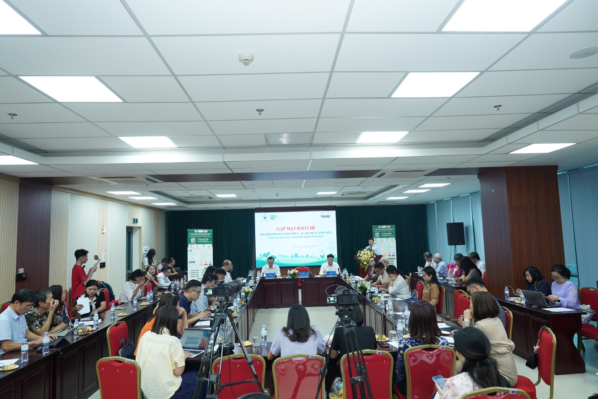 Hội nghị Khoa học Chăn nuôi Á - Úc lần thứ 21 năm 2026 có hơn 1.400 đại biểu đến từ hơn 40 quốc gia, vùng lãnh thổ đăng ký tham dự