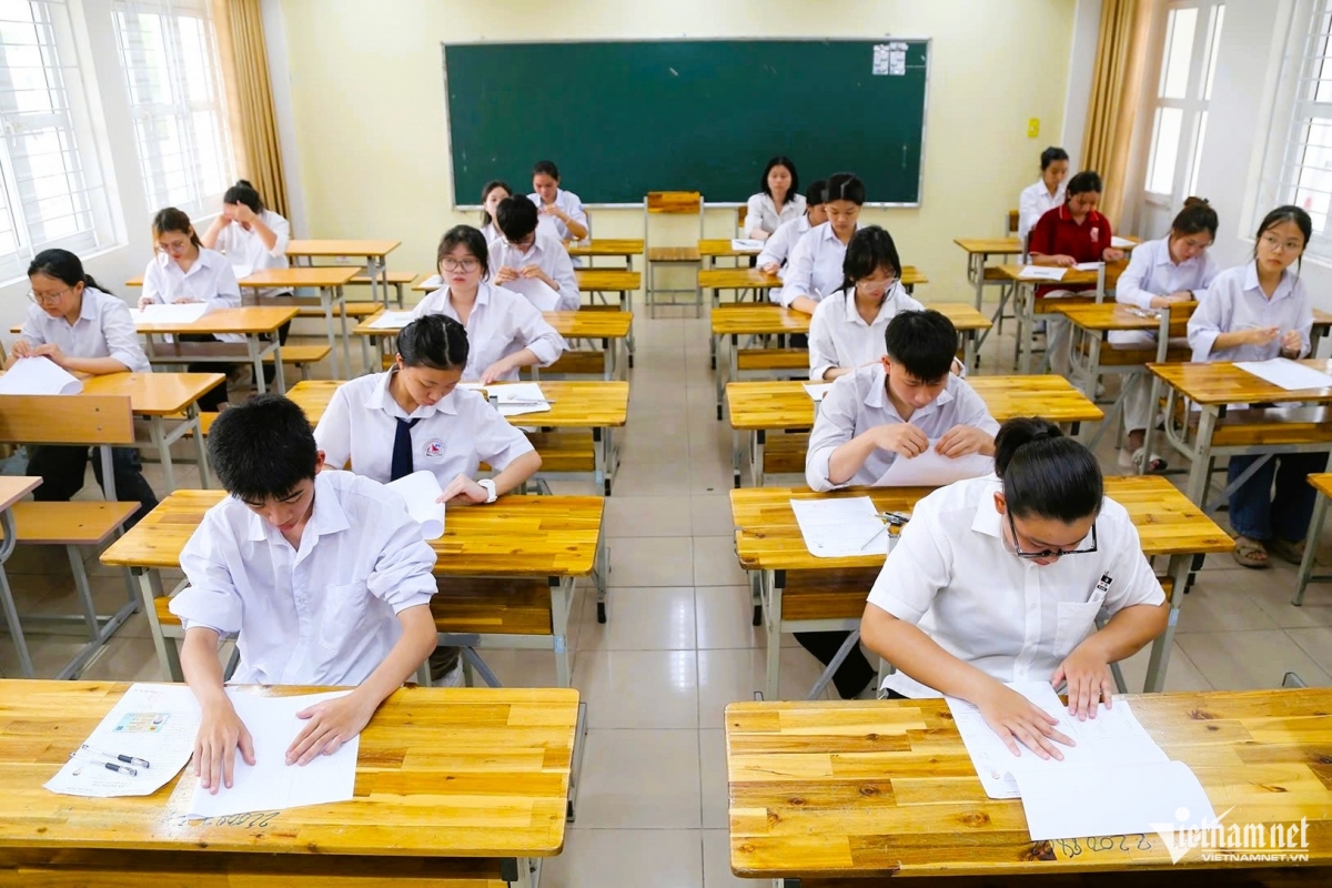Thí sinh dự thi tốt nghiệp THPT năm 2026. Ảnh: Phạm Công