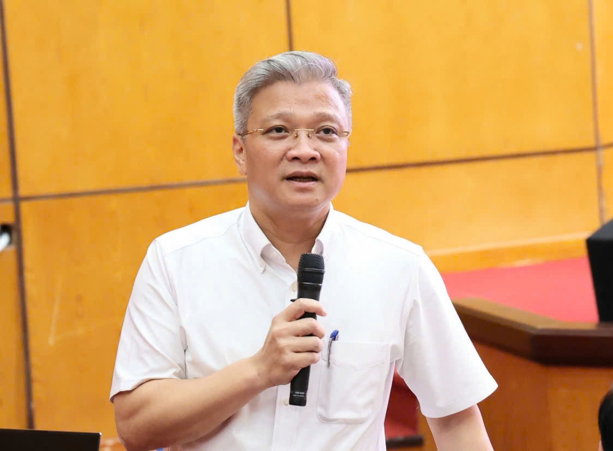 Ông Nguyễn Minh Lợi, Cục trưởng Cục Hạ tầng và Thiết bị y tế (Bộ Y tế)- Ảnh Trần Minh