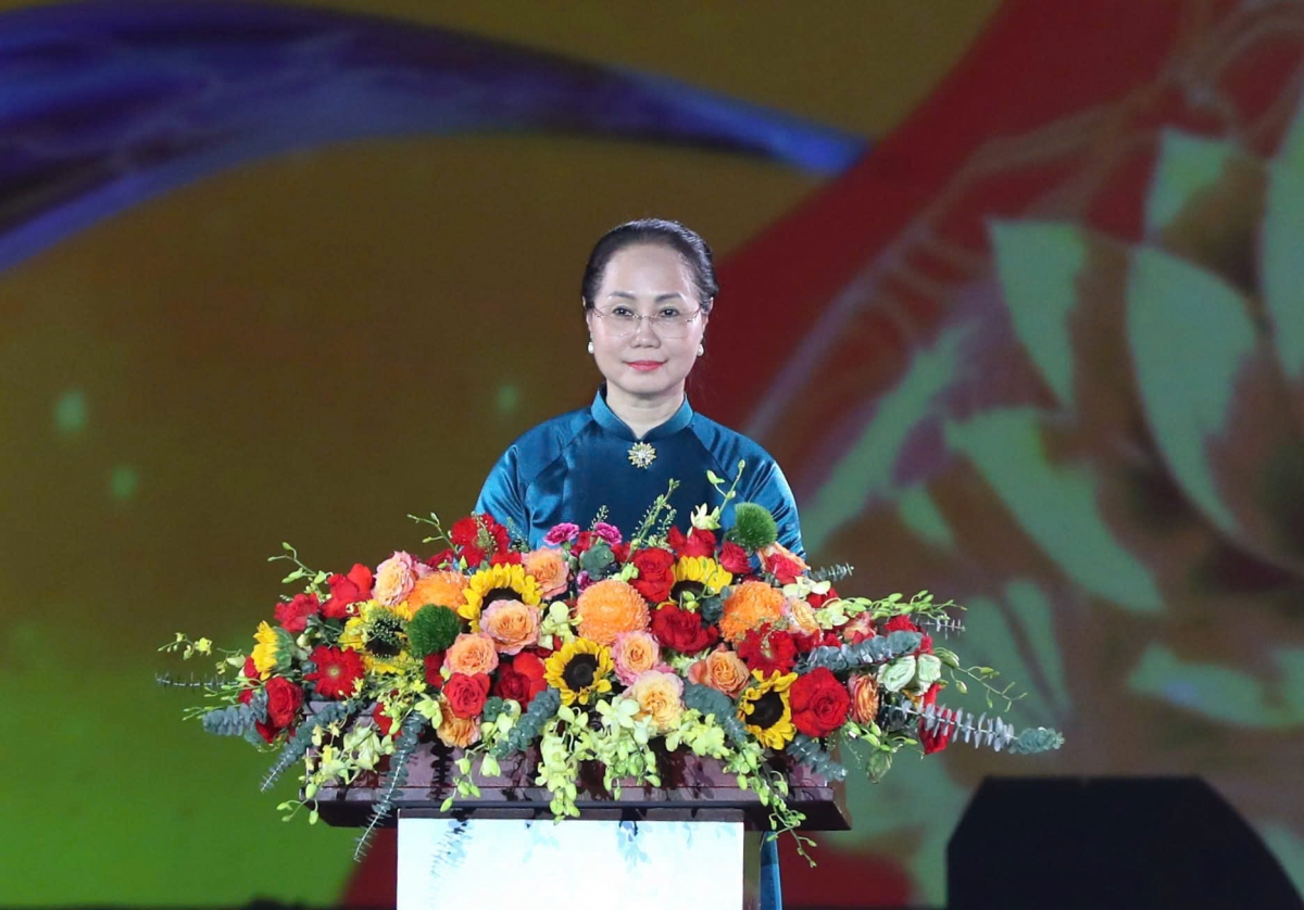 Bộ trưởng Bộ Văn hóa, Thể thao và Du lịch Lâm Thị Phương Thanh (Ảnh: BVH)