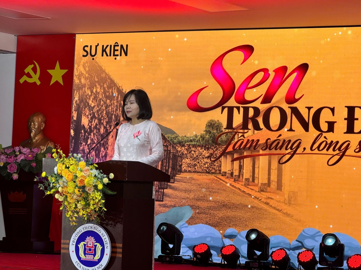 Bà Nguyễn Thị Tuyết, Giám đốc Bảo tàng Mặt trận Tổ quốc Việt Nam, kiêm Giám đốc Bảo tàng Phụ nữ Việt Nam.