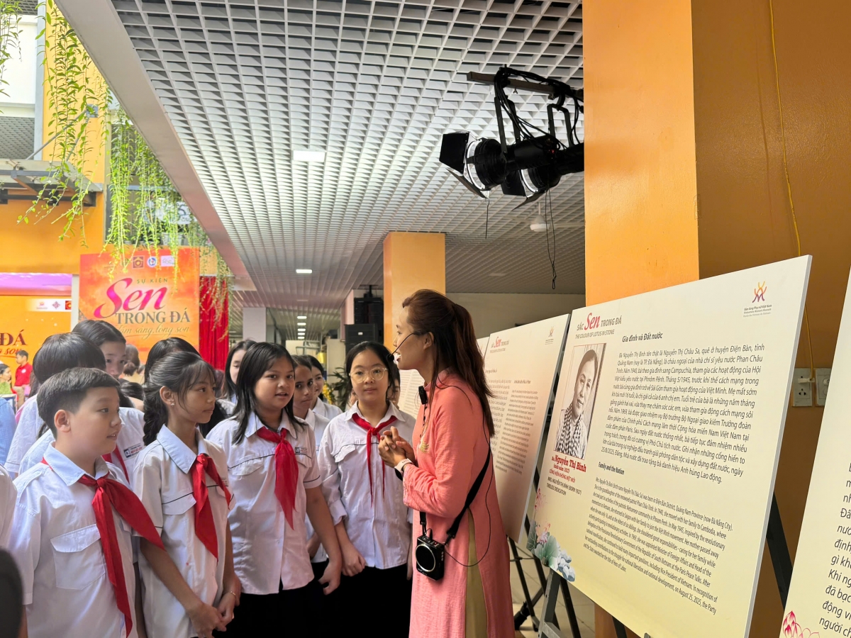   Trường THCS Ngô Sỹ Liên định hướng tổ chức nhiều hoạt động trải nghiệm tại các bảo tàng, đa dạng các cách thức giúp học sinh tiếp cận lịch sử hiệu quả.