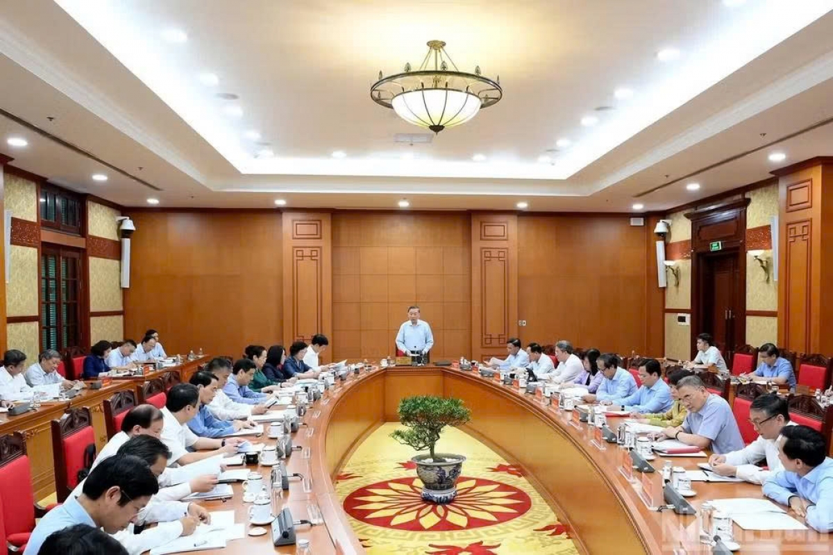Tổng Bí thư, Chủ tịch nước Tô Lâm làm việc với Đảng ủy Chính phủ, Đảng ủy Bộ Văn hóa, Thể thao và Du lịch về phát triển thể dục, thể thao trong giai đoạn mới