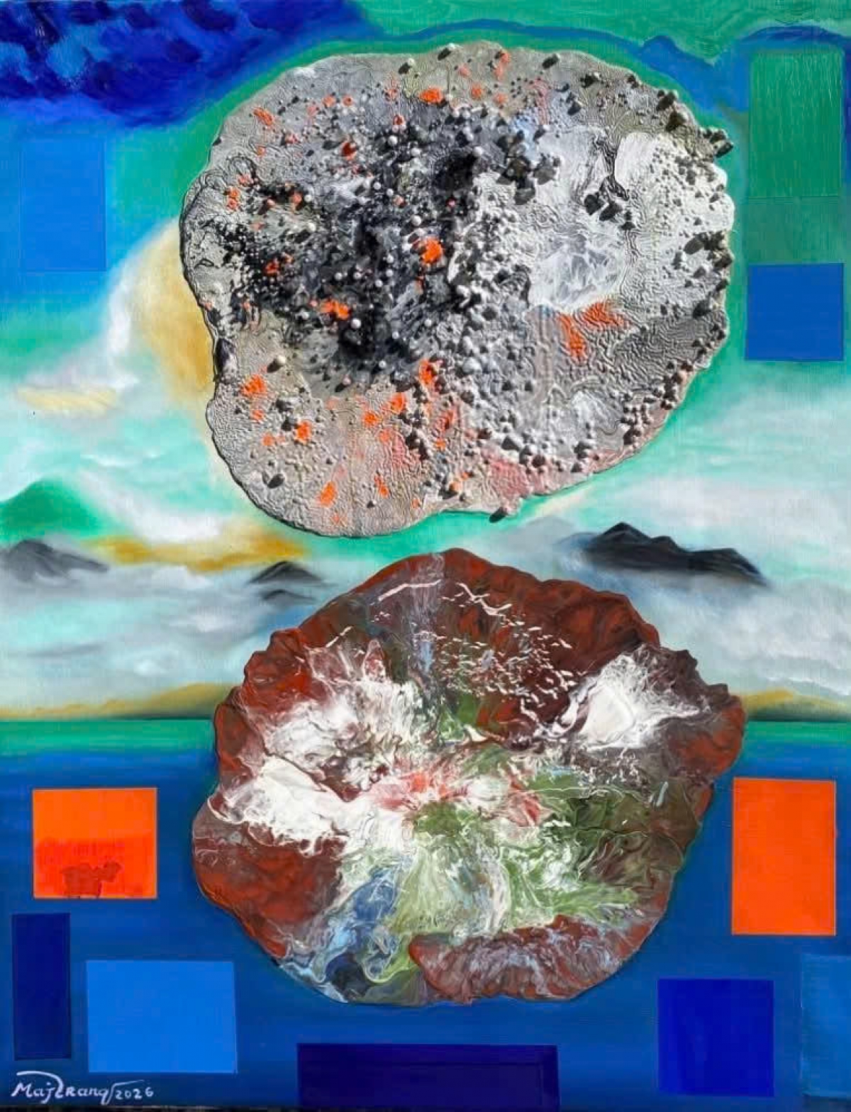 THIÊN NHIÊN (Nature) - Sơn dầu trên toan - (70 x 90 cm) - 2026. 
