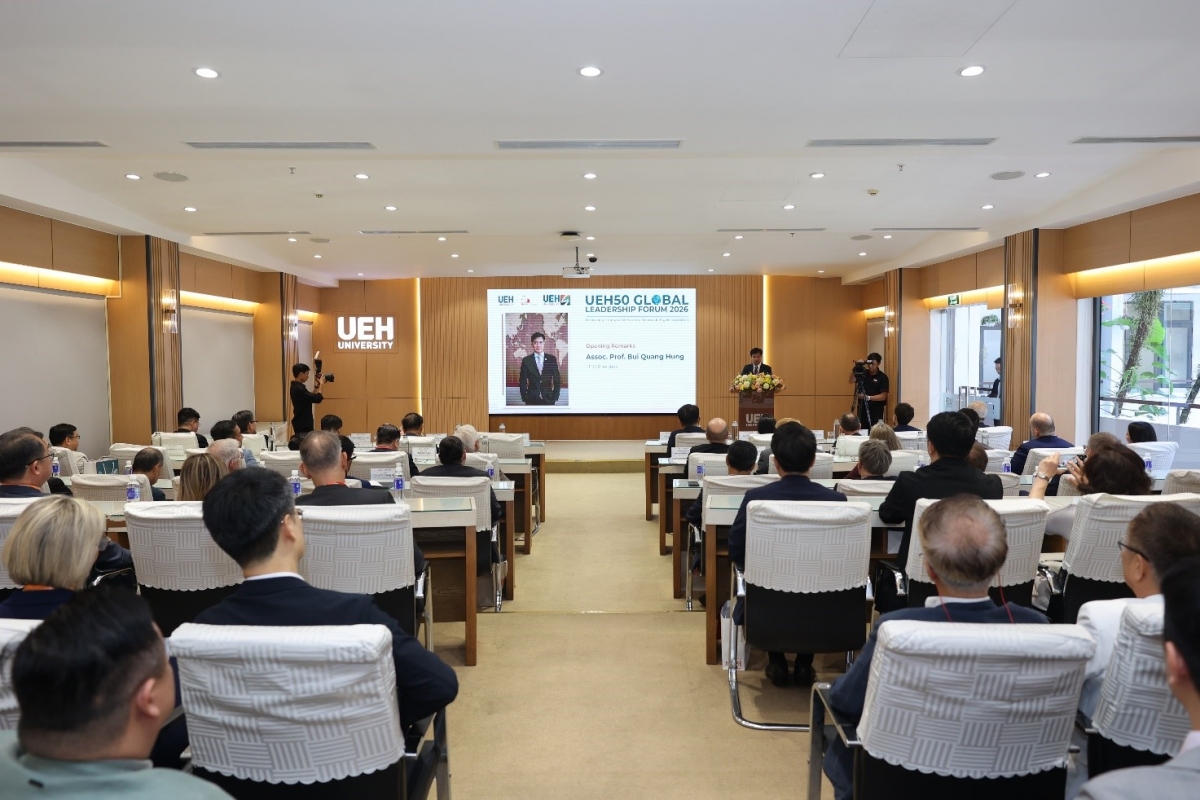 Diễn đàn Lãnh đạo toàn cầu UEH50 năm 2026