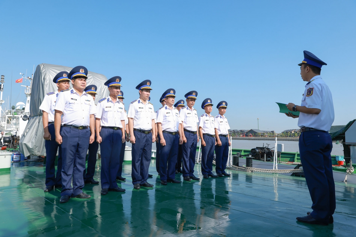 Tàu CSB 2007, Hải đội 112, Hải đoàn 11, Bộ Tư lệnh Vùng Cảnh sát biển 1 tổ chức quán triệt, giao nhiệm vụ cho cán bộ, nhân viên tham gia Hội thi, Hội thao