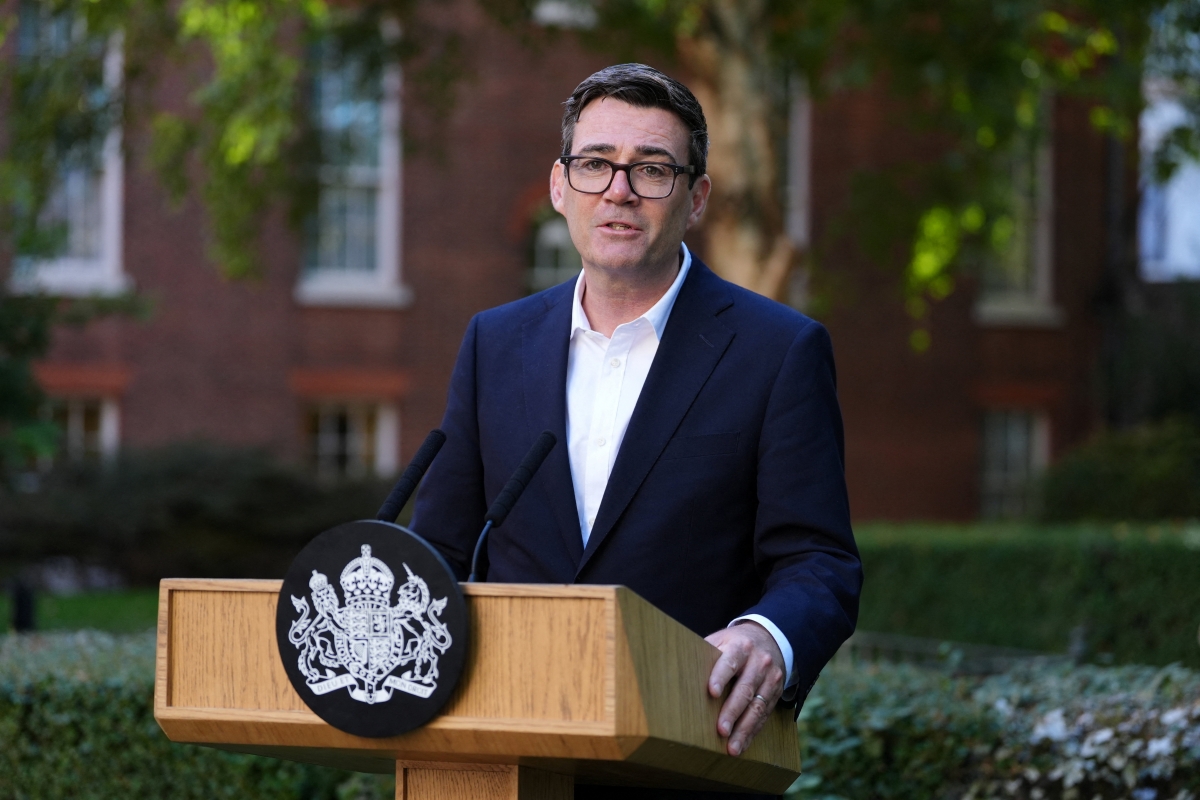 Thủ tướng Anh Andy Burnham (Ảnh: Reuters)
