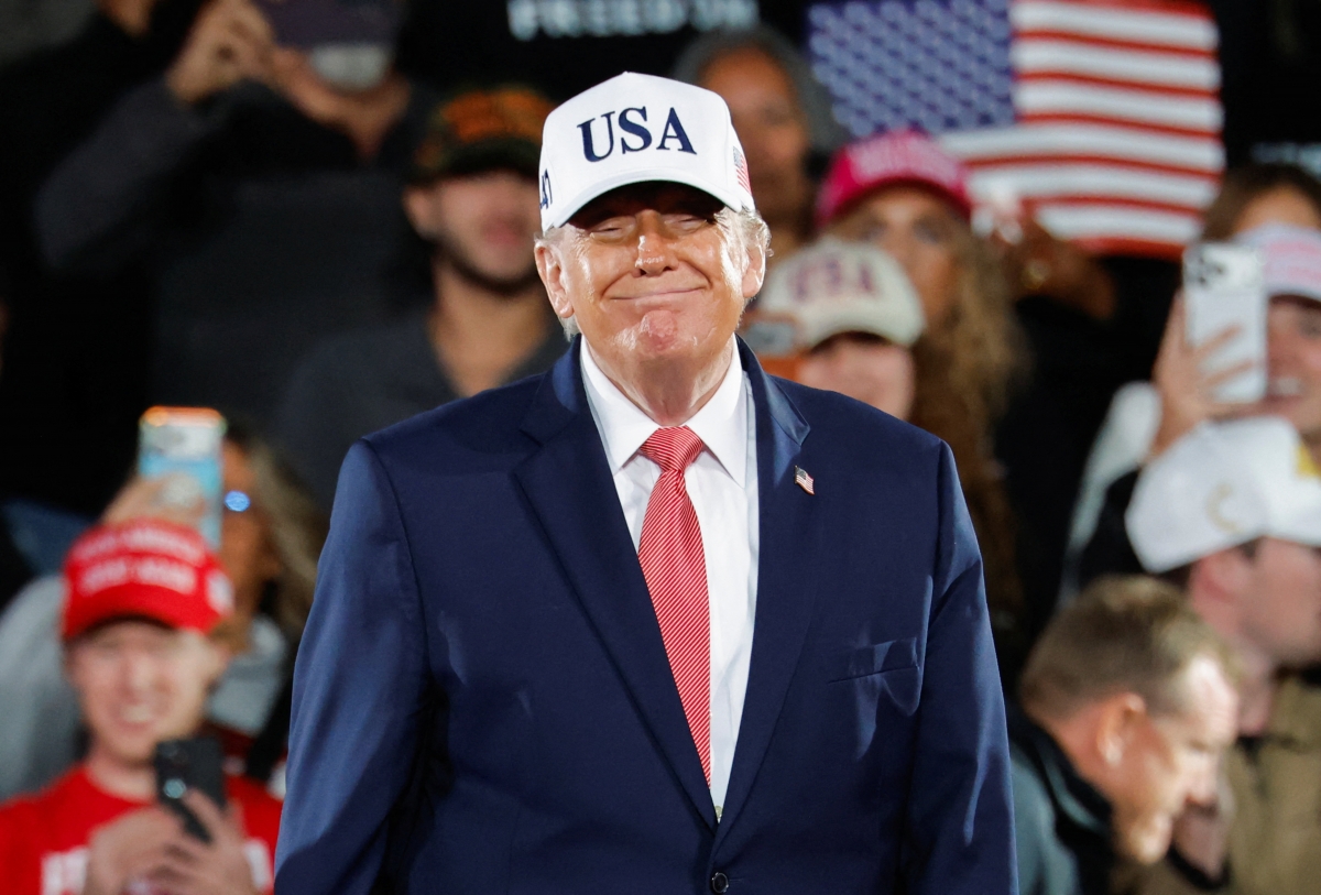 Tổng thống Mỹ Donald Trump. Ảnh Reuters