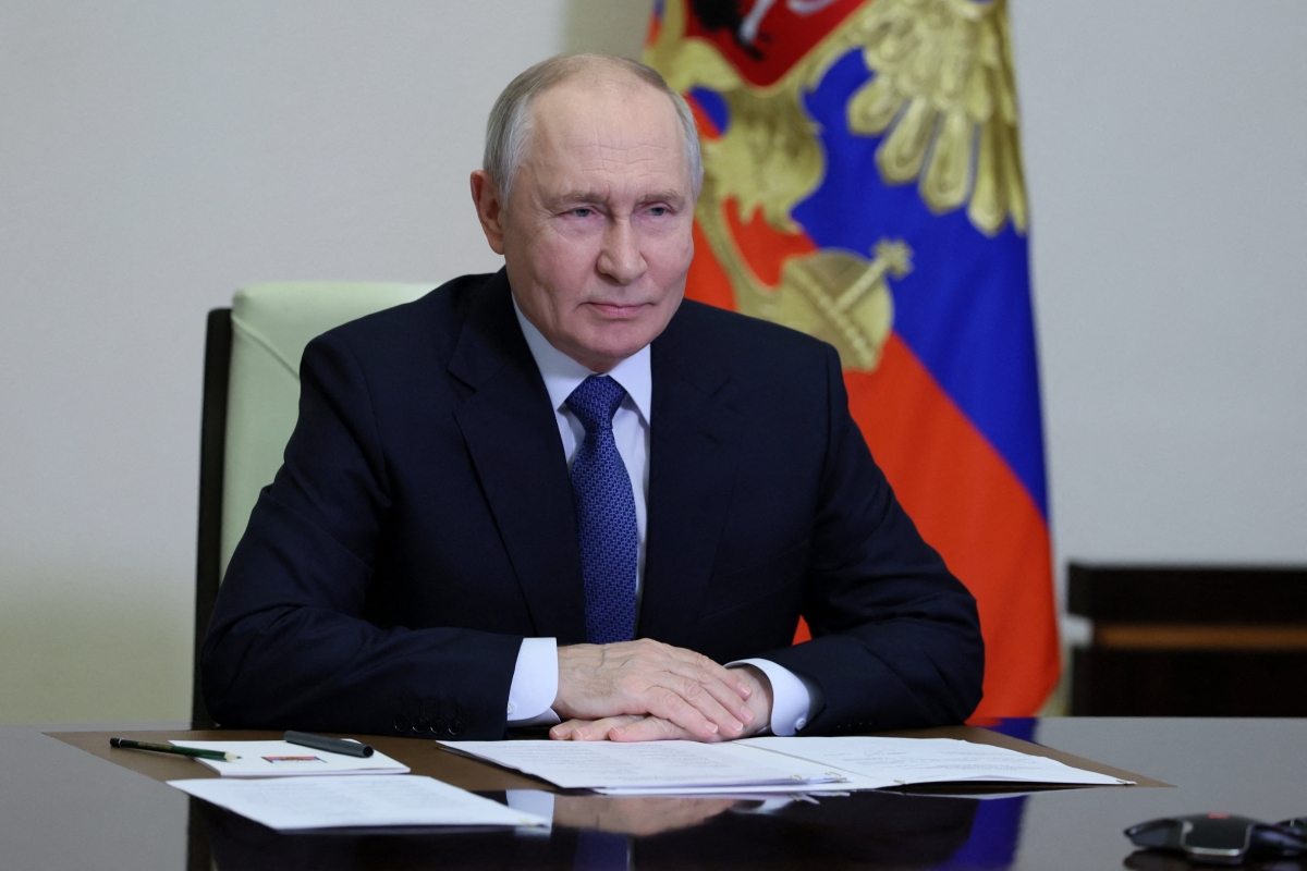 Tổng thống Nga Vladimir Putin (Nguồn ảnh: Reuters)