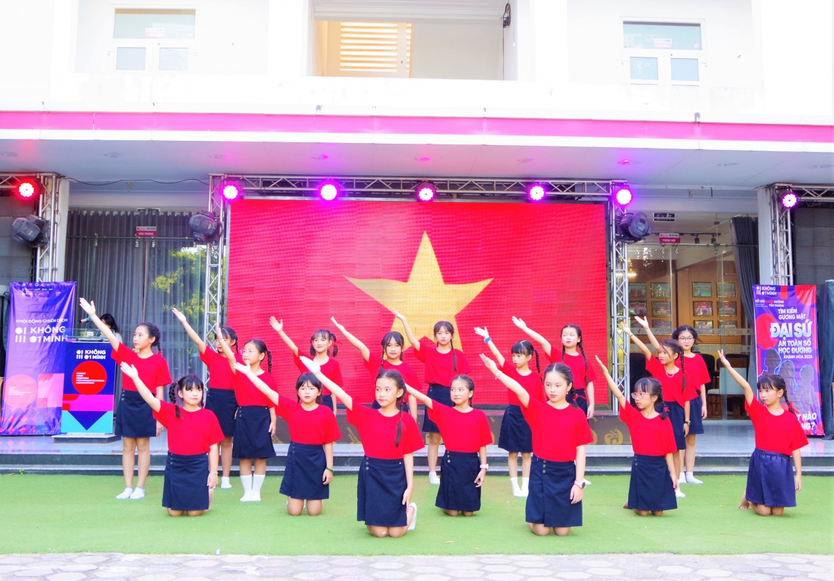 Một tiết mục văn nghệ tại chương trình