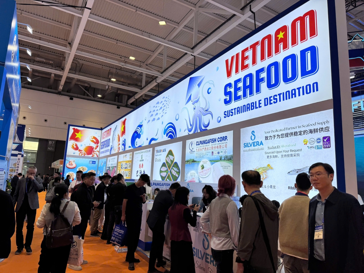 Thủy sản Việt Nam khẳng định dấu ấn tại Hội chợ Thủy sản và Nghề cá Trung Quốc- Nguồn: VASEP