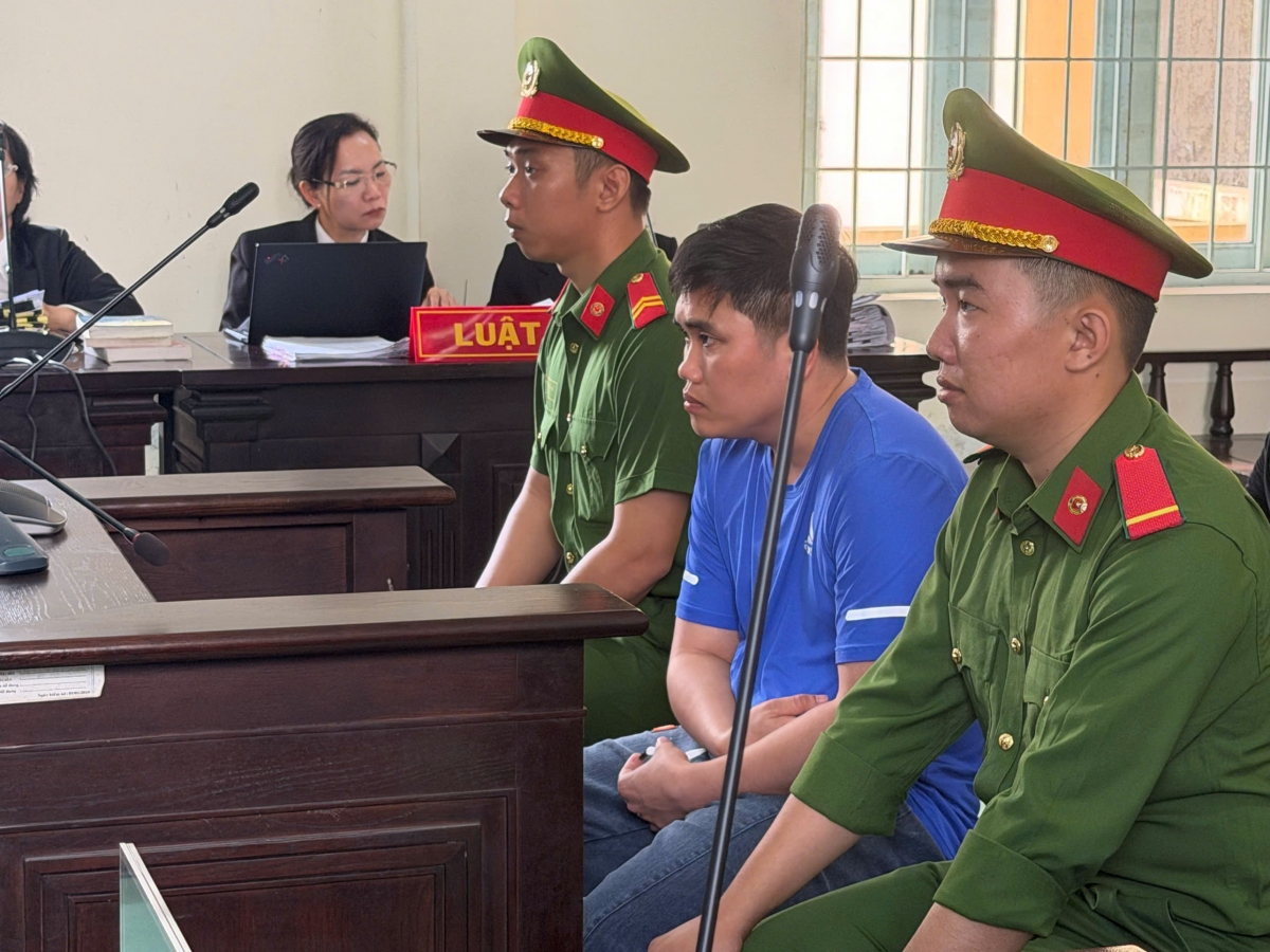 Nguyễn Văn Bảo Trung tại phiên tòa