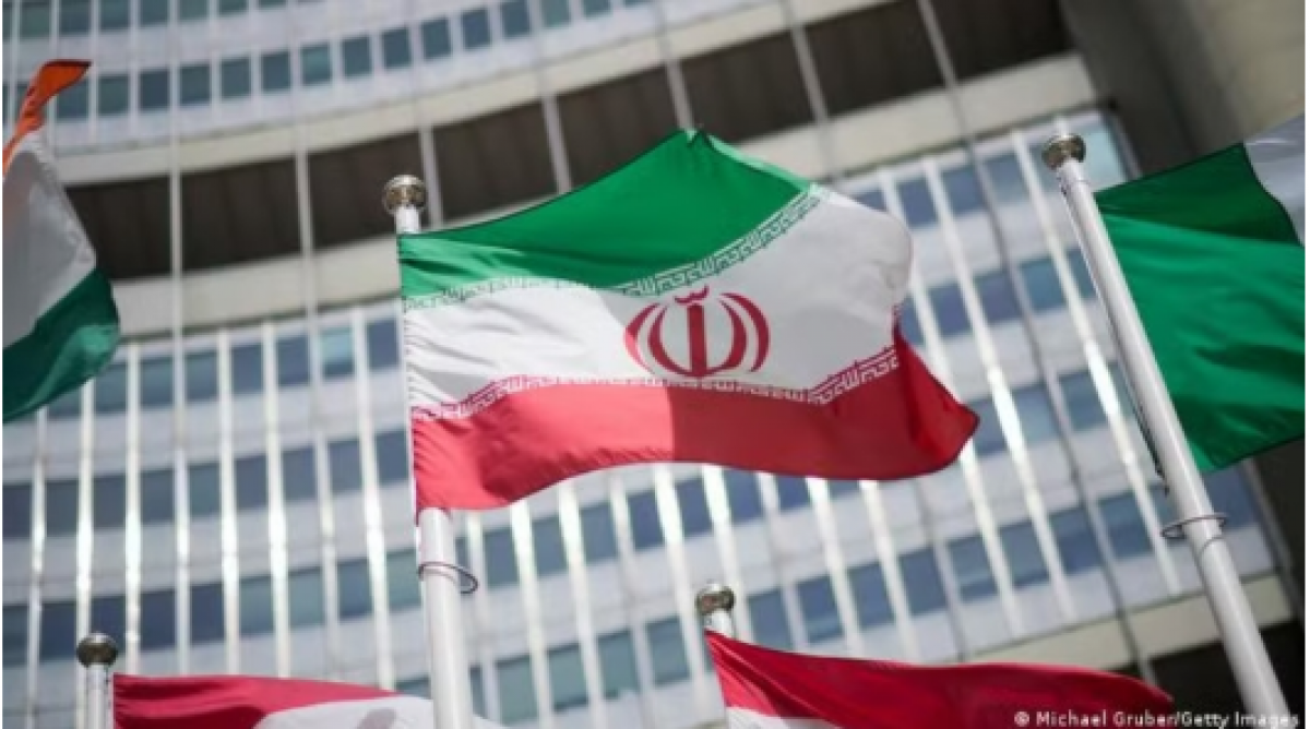 Quốc kỳ Iran. Ảnh: Getty Images